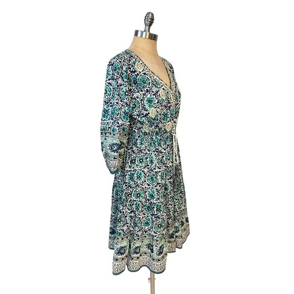 Soft Surroundings Nerissa Printed Boho Dress Size Small - Picture 4 of 7